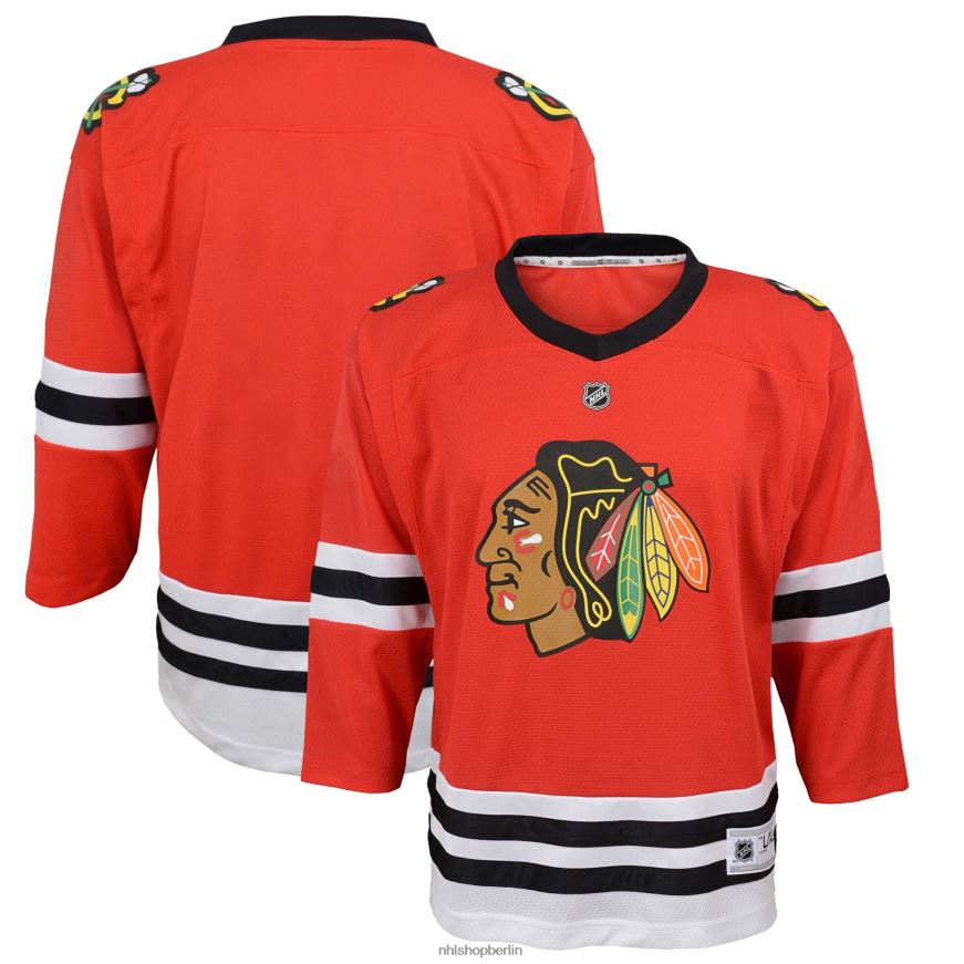 Jugend NHL Rotes Replica-Trikot der Chicago Blackhawks Kleidung BF680T1446