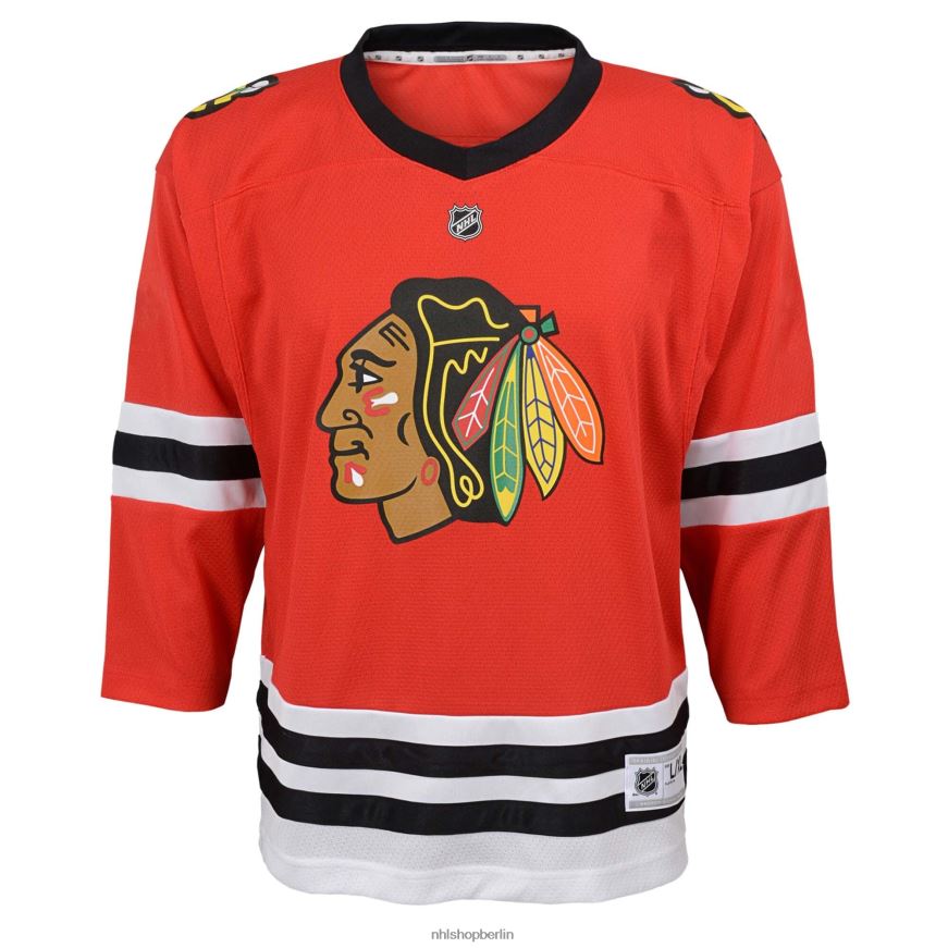 Jugend NHL Rotes Replica-Trikot der Chicago Blackhawks Kleidung BF680T1446