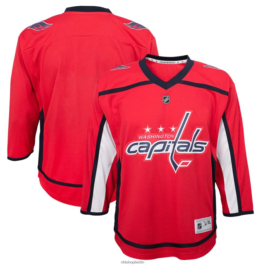 Jugend NHL Rotes Washington Capitals-Heim-Replika-Trikot für Vorschulkinder Kleidung BF680T1255