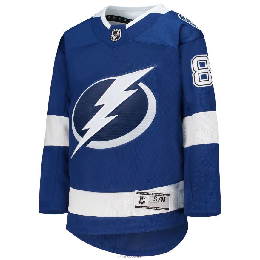 Jugend NHL Tampa Bay Lightning Nikita Kucherov blaues Home-Premier-Spieler-Trikot Kleidung BF680T682