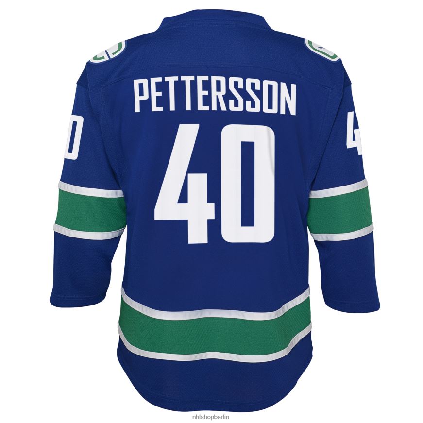 Jugend NHL Vancouver Canucks Elias Pettersson Blau 2019/20 Replika-Spielertrikot Kleidung BF680T866