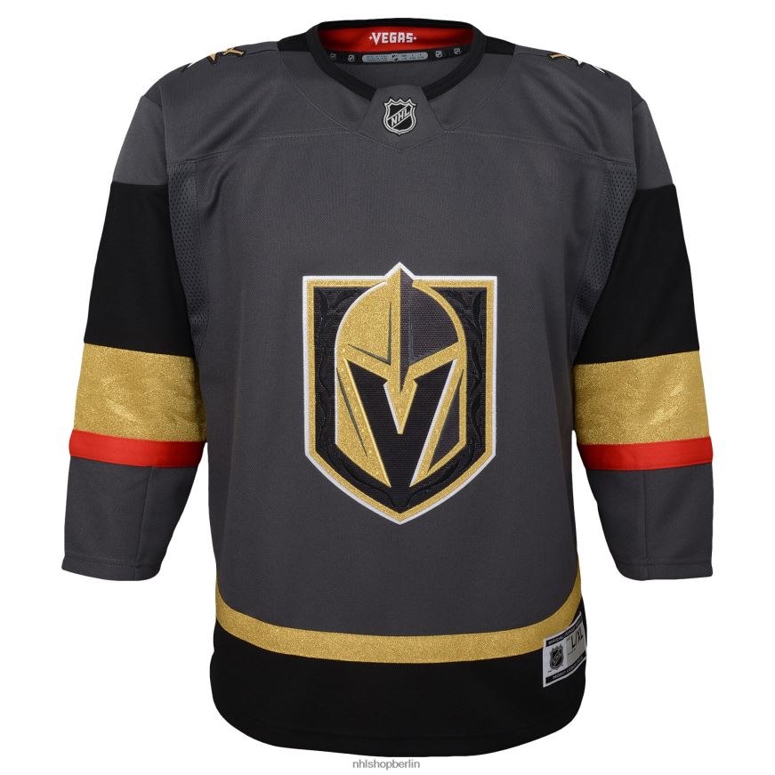 Jugend NHL Vegas Golden Knights Grey Alternative Premier Blanko-Trikot Kleidung BF680T1079