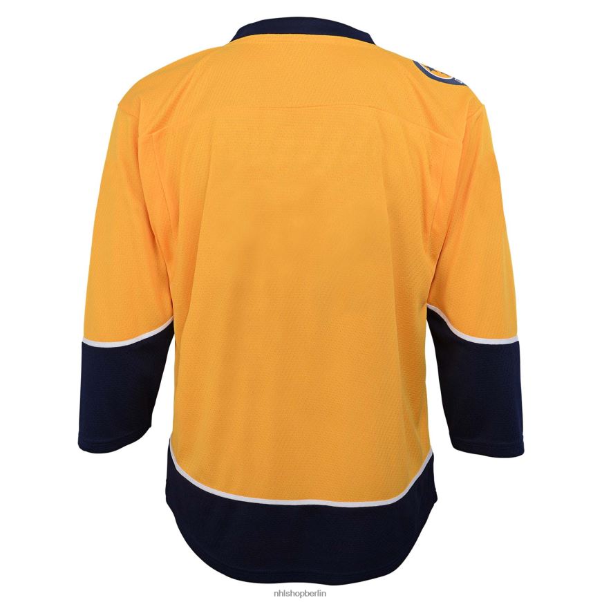 Jugend NHL Vorschul-Nashville-Predators-Gold-Heim-Replika-Trikot Kleidung BF680T1962