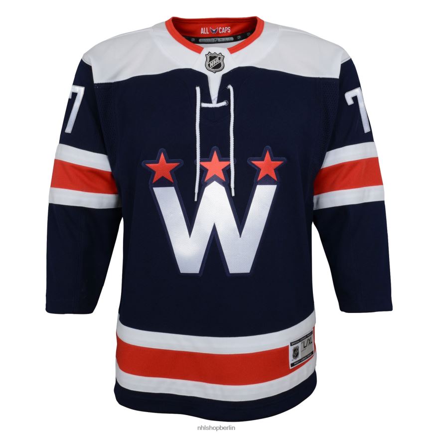 Jugend NHL Washington Capitals TJ Oshie Navy alternatives Premier-Spieler-Trikot Kleidung BF680T1569