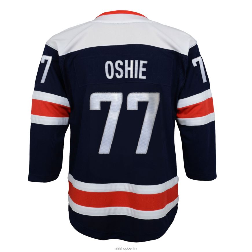 Jugend NHL Washington Capitals TJ Oshie Navy alternatives Premier-Spieler-Trikot Kleidung BF680T1569