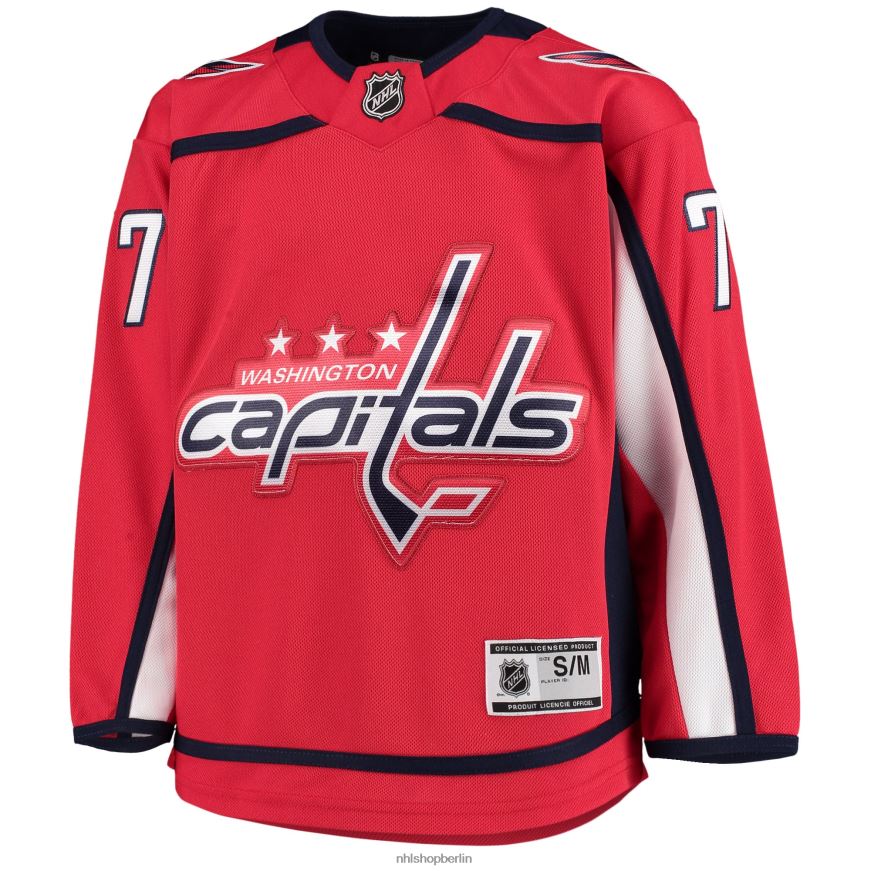 Jugend NHL Washington Capitals TJ Oshie rotes Heim-Premier-Trikot Kleidung BF680T1820