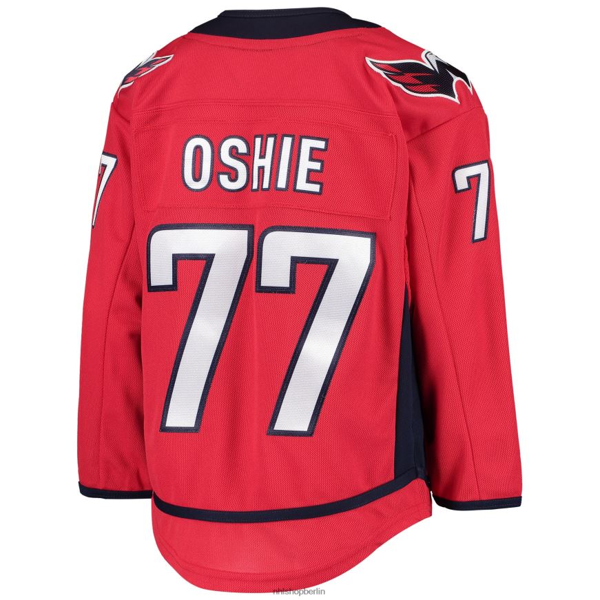 Jugend NHL Washington Capitals TJ Oshie rotes Premier-Spieler-Heimtrikot Kleidung BF680T1604