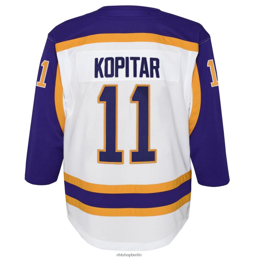 Jugend NHL Weißes Premier-Spieler-Trikot der Los Angeles Kings Anze Kopitar Special Edition 20 Kleidung BF680T778