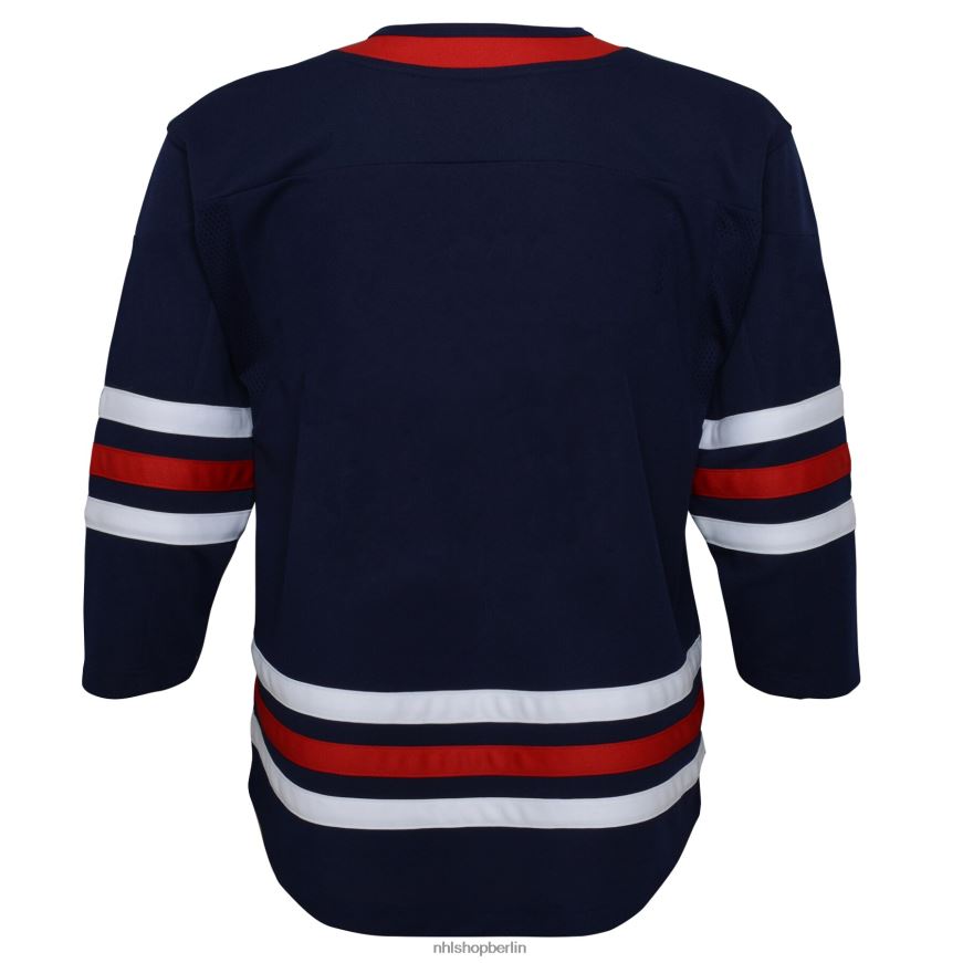 Jugend NHL Winnipeg Jets Navy 2021/22 alternatives Premier-Trikot Kleidung BF680T1585