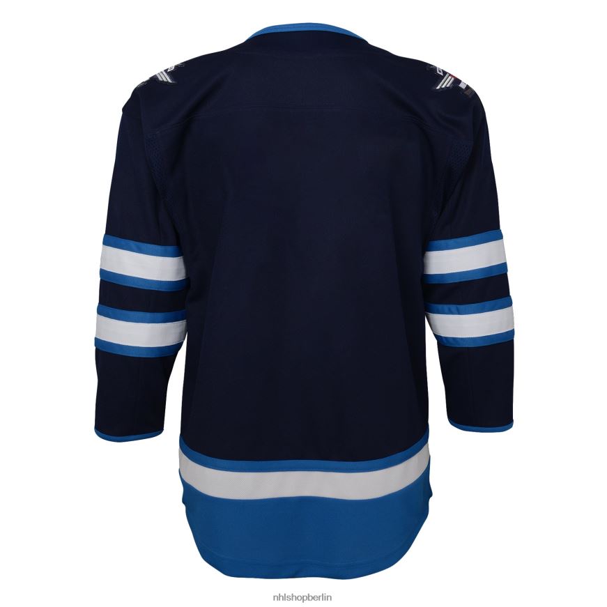 Jugend NHL Winnipeg Jets Navy Home Premier Trikot Kleidung BF680T2431