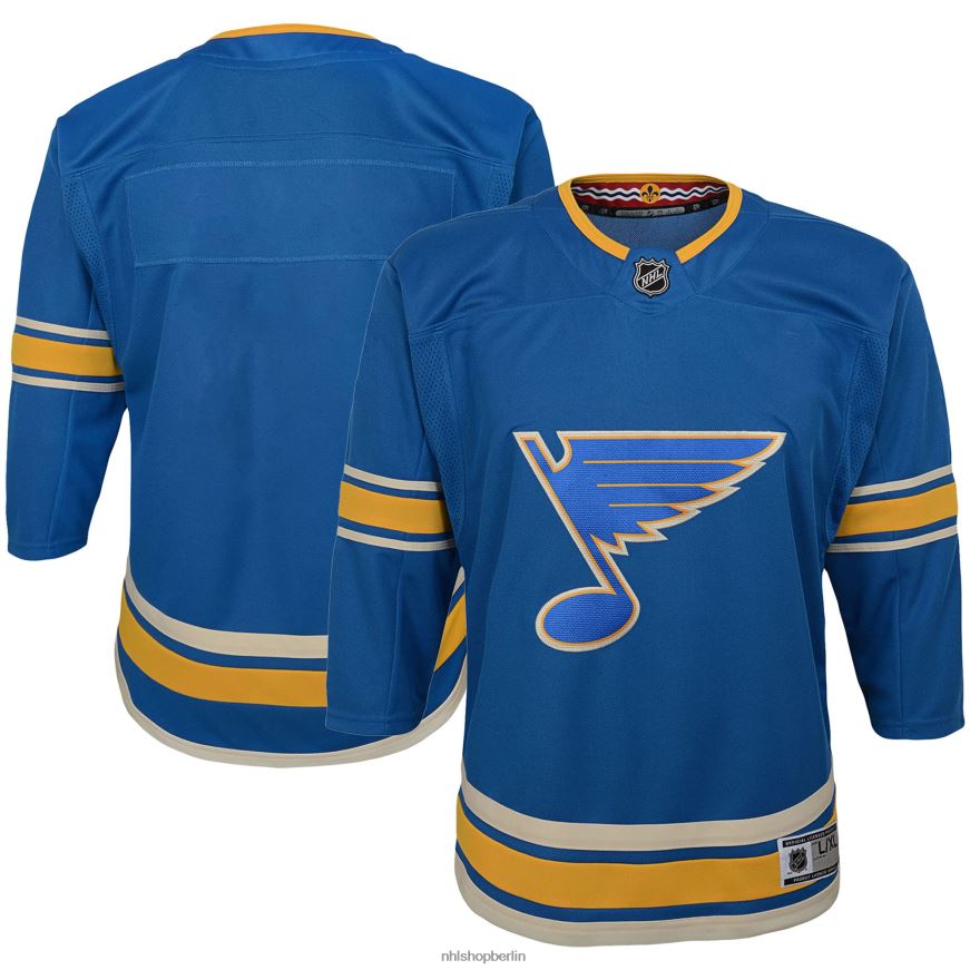 Jugend NHL st Alternatives Premier-Trikot der Louis Blues Blue 2018/19 Kleidung BF680T1083