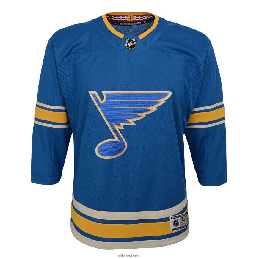 Jugend NHL st Alternatives Premier-Trikot der Louis Blues Blue 2018/19 Kleidung BF680T1083