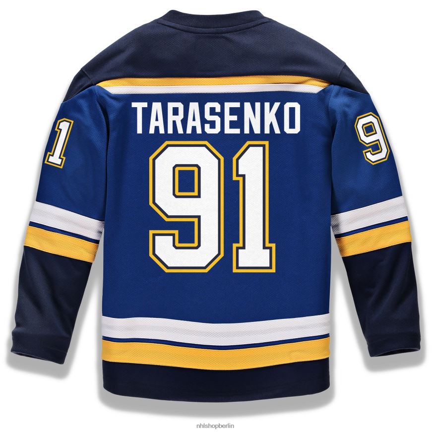 Jugend NHL st Louis Blues Vladimir Tarasenko Fanatics-gebrandetes blaues Replica-Spielertrikot Kleidung BF680T733