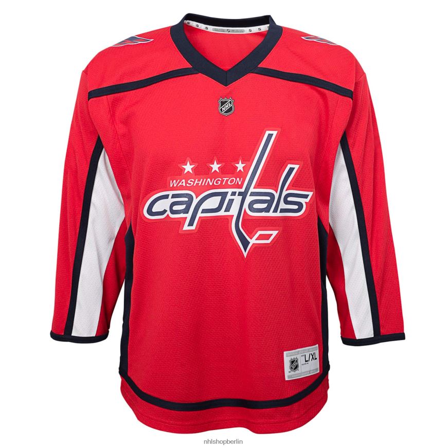 Kleinkind NHL Replika-Heimtrikot der Washington Capitals in Rot Kleidung BF680T1268