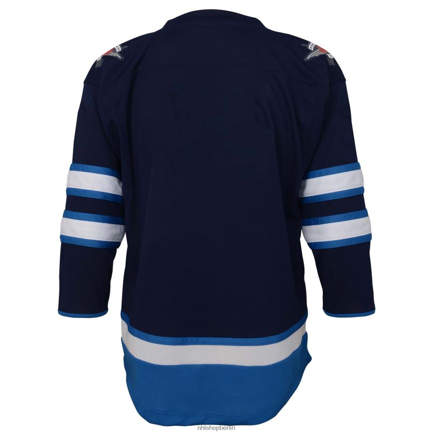 Kleinkind NHL Replika-Heimtrikot der Winnipeg Jets in Marineblau Kleidung BF680T1620