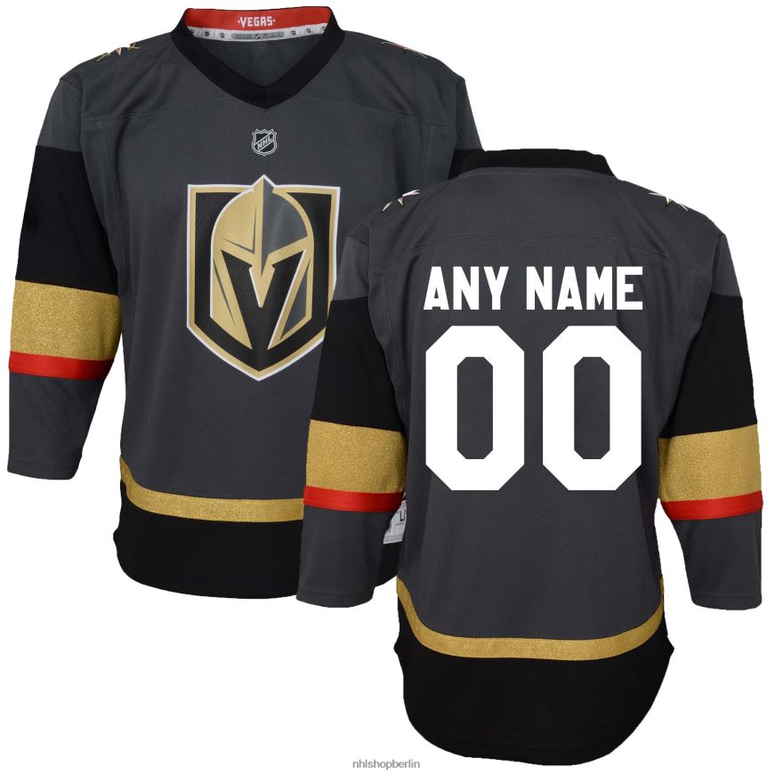 Kleinkind NHL Vegas Golden Knights Grey Alternative Replica Custom Jersey Kleidung BF680T1597