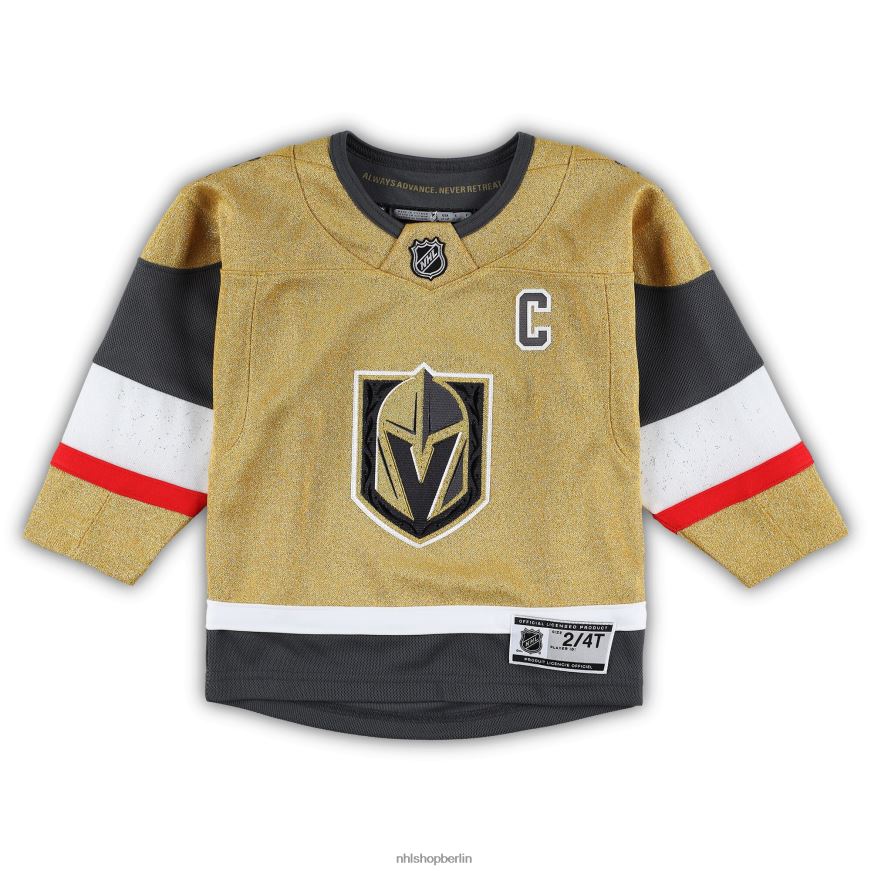 Kleinkind NHL Vegas Golden Knights Mark Stone Gold Captain Patch Heim-Premier-Spieler-Trikot Kleidung BF680T1606