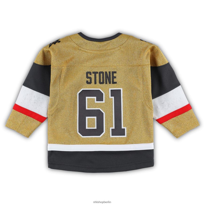 Kleinkind NHL Vegas Golden Knights Mark Stone Gold Captain Patch Heim-Premier-Spieler-Trikot Kleidung BF680T1606