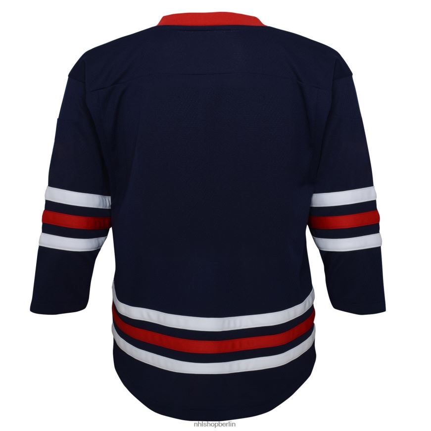 Kleinkind NHL Winnipeg Jets Navy 2021/22 alternatives Replika-Trikot Kleidung BF680T1635