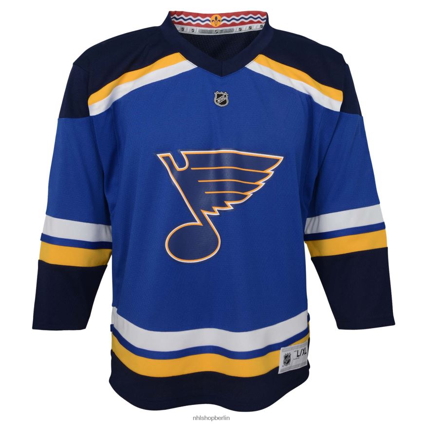 Kleinkind NHL st Replika-Heimtrikot der Louis Blues in Marineblau Kleidung BF680T907