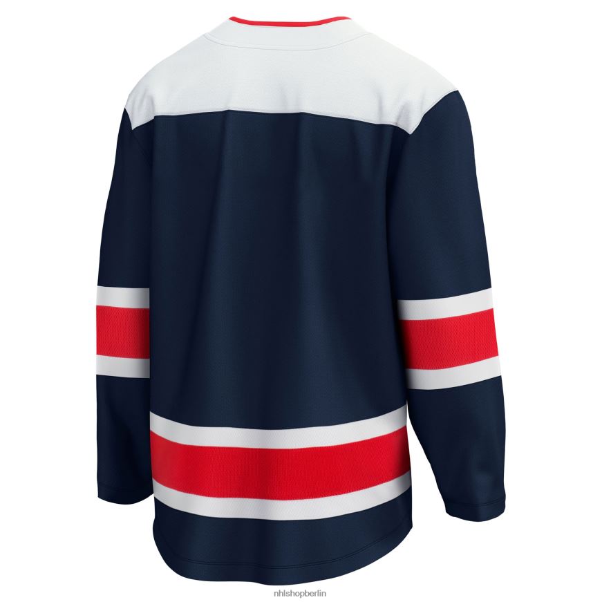 Männer NHL Alternatives Premier Breakaway-Trikot der Washington Capitals mit Fanatics-Logo in Marineblau 2020/21 Kleidung BF680T888