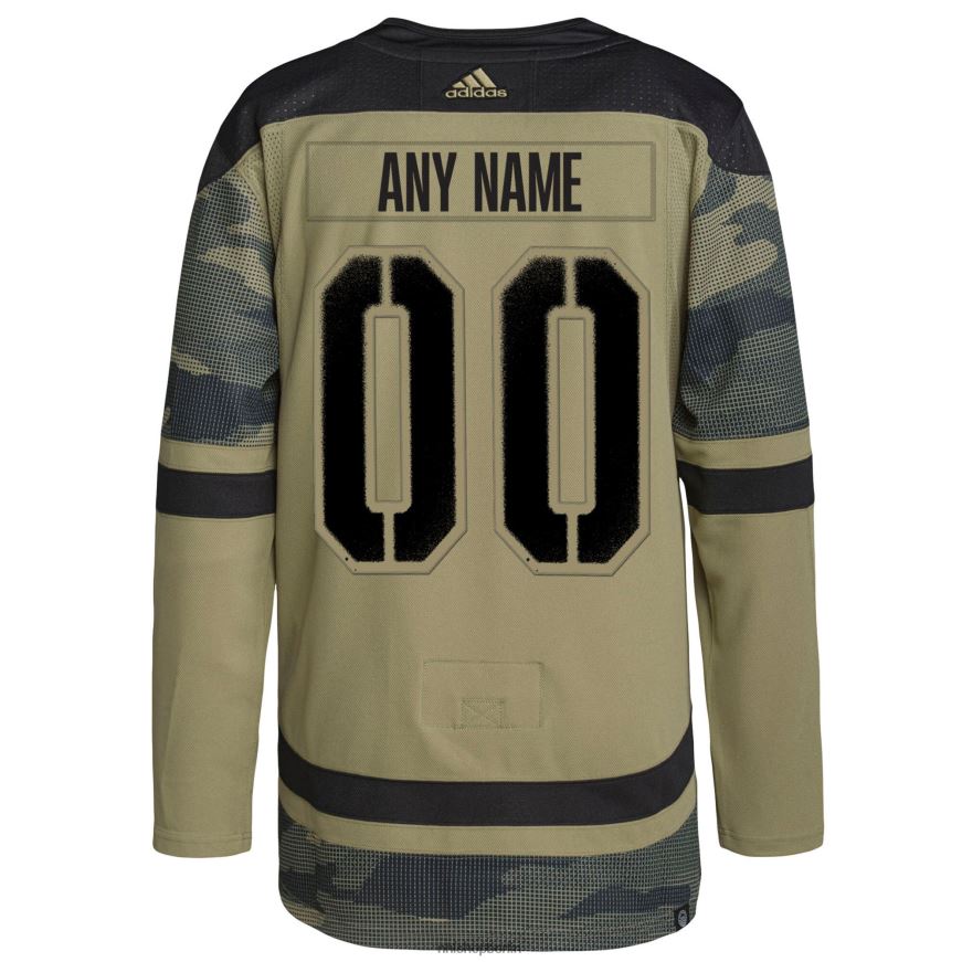 Männer NHL Anaheim Ducks adidas Camo Military Appreciation Team authentisches individuelles Übungstrikot Kleidung BF680T2093