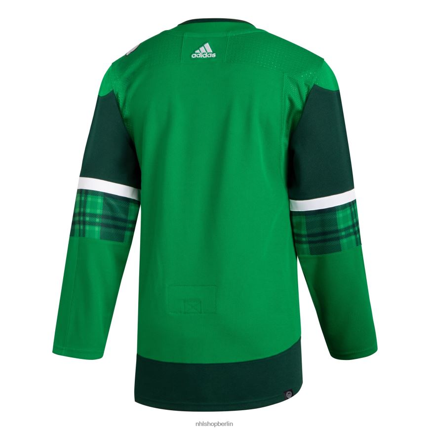 Männer NHL Anaheim Ducks adidas Kelly Green 2023 St Patrick\s Day Primegreen authentisches Trikot Kleidung BF680T1266