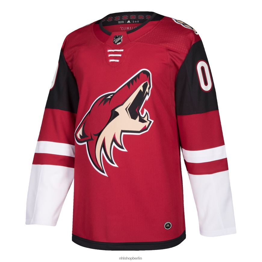 Männer NHL Arizona Coyotes adidas Maroon Authentic Custom Jersey Kleidung BF680T1989