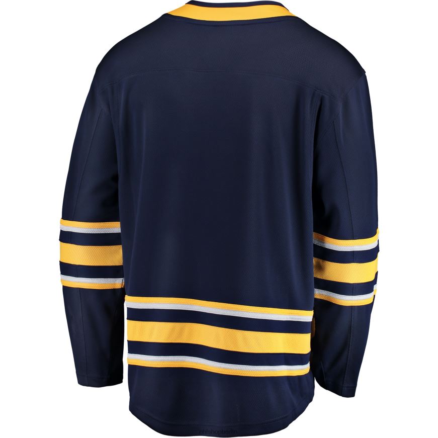 Männer NHL Blaues Breakaway-Heimtrikot mit Fanatics-Logo der Buffalo Sabres Kleidung BF680T1167