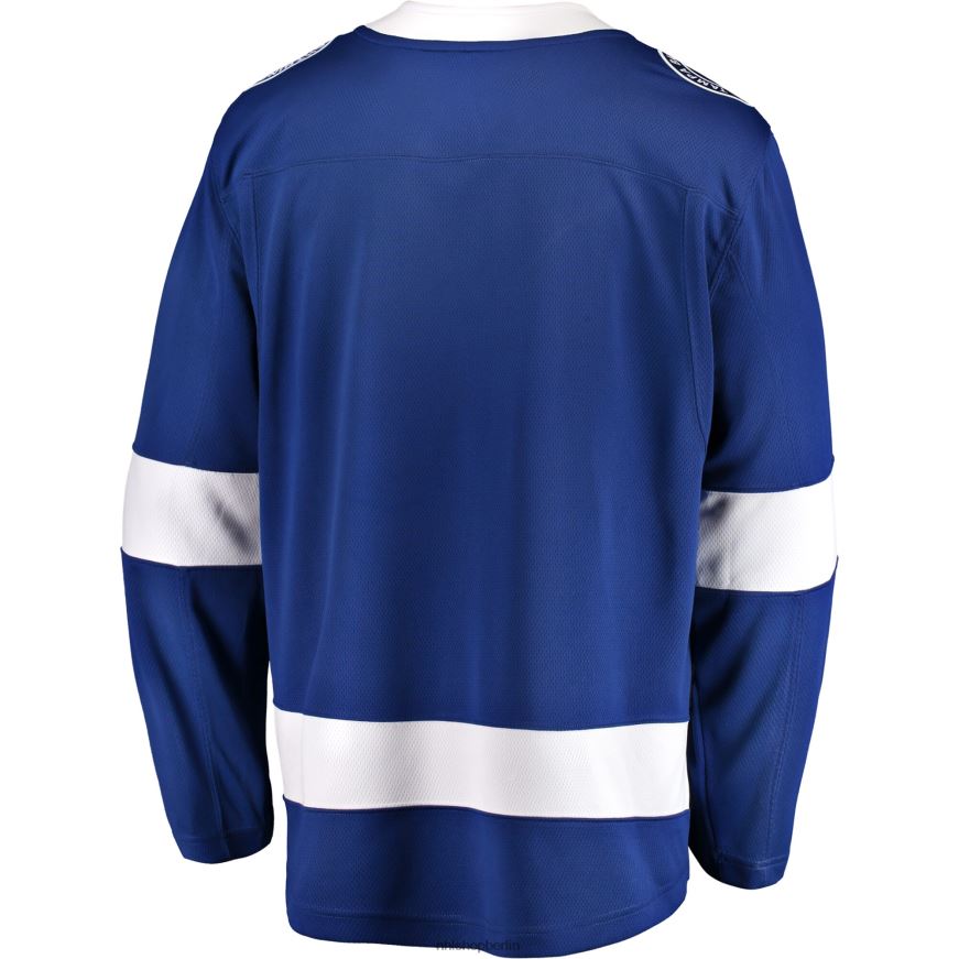 Männer NHL Blaues Breakaway-Heimtrikot mit Tampa Bay Lightning Fanatics-Logo Kleidung BF680T593