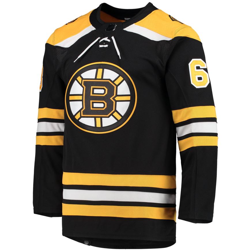 Männer NHL Boston Bruins Brad Marchand Adidas Schwarz Home Primegreen Authentisches Pro-Spieler-Trikot Kleidung BF680T29