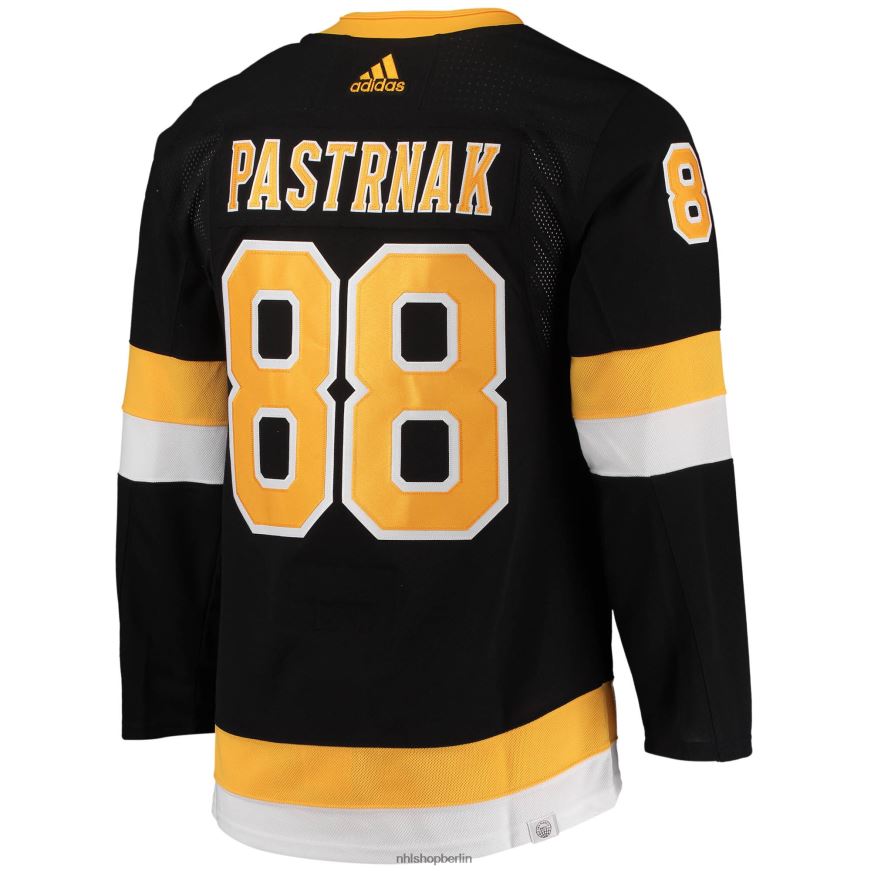 Männer NHL Boston Bruins David Pastrnak adidas Black Alternative Primegreen Authentic Pro Player Jersey Kleidung BF680T750