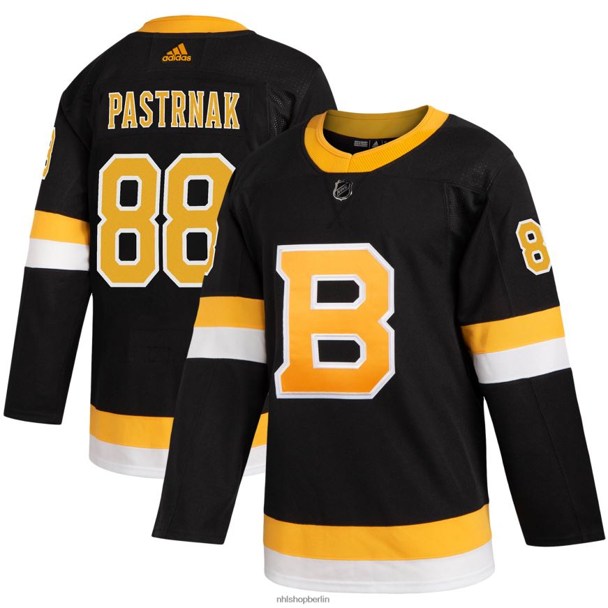 Männer NHL Boston Bruins David Pastrnak adidas schwarzes alternatives authentisches Spielertrikot Kleidung BF680T47