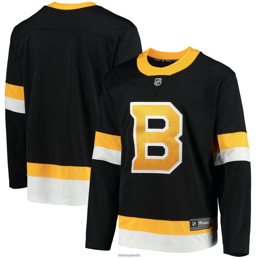 Männer NHL Boston Bruins Fanatics Branded Black Alternative 2018/19 Breakaway-Trikot Kleidung BF680T531