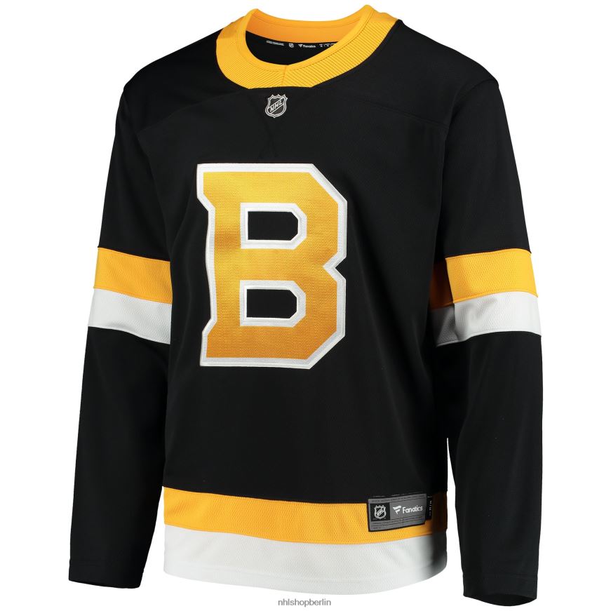 Männer NHL Boston Bruins Fanatics Branded Black Alternative 2018/19 Breakaway-Trikot Kleidung BF680T531