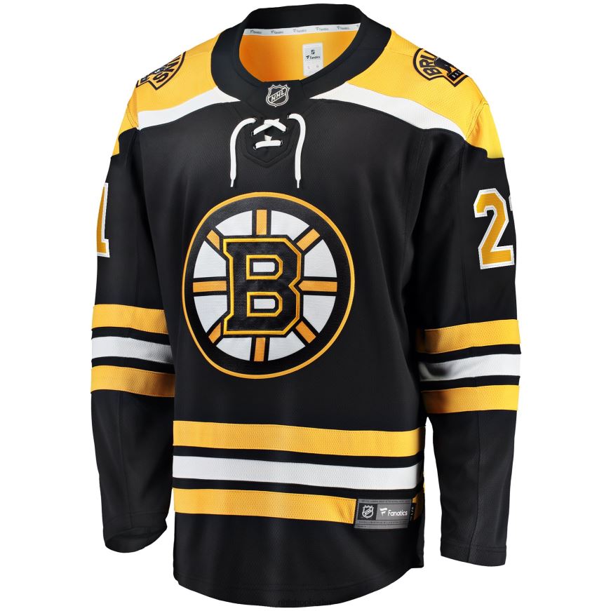 Männer NHL Boston Bruins Garnet Hathaway Fanatics-gebrandetes schwarzes Breakaway-Heimtrikot Kleidung BF680T1014