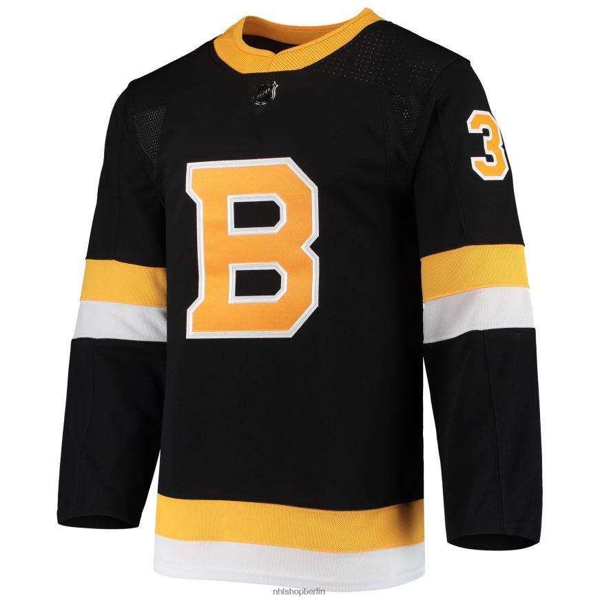 Männer NHL Boston Bruins Patrice Bergeron adidas schwarzes alternatives authentisches Spielertrikot Kleidung BF680T132