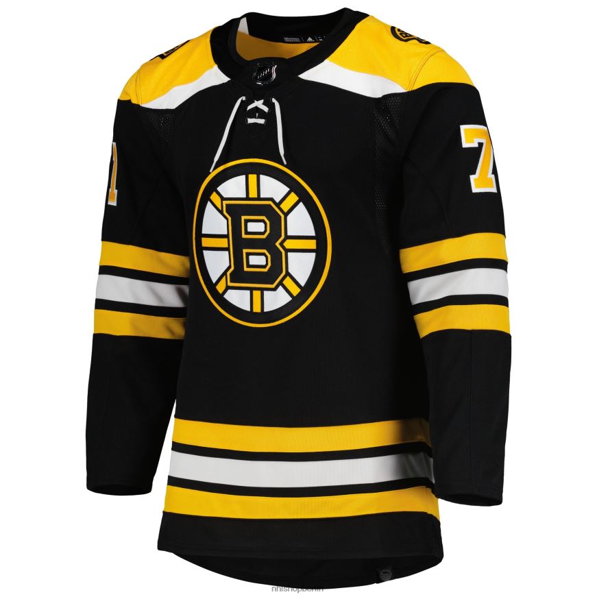 Männer NHL Boston Bruins Taylor Hall Adidas Schwarz Primegreen Authentisches Profi-Heimspielertrikot Kleidung BF680T1103