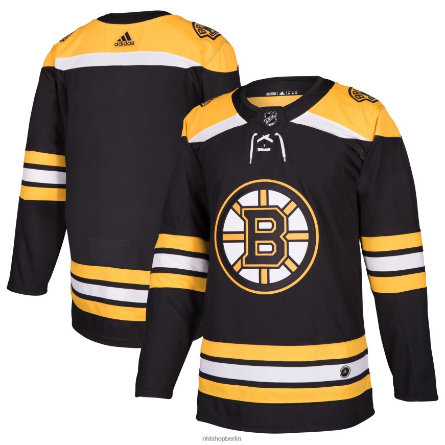 Männer NHL Boston Bruins adidas schwarzes Heim-Authentisches Blanko-Trikot Kleidung BF680T385