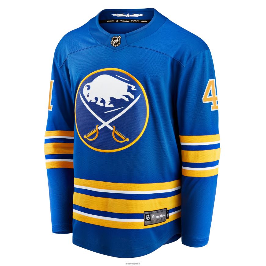 Männer NHL Buffalo Sabres Craig Anderson Fanatics Branded Royal Home Breakaway-Spielertrikot Kleidung BF680T2329