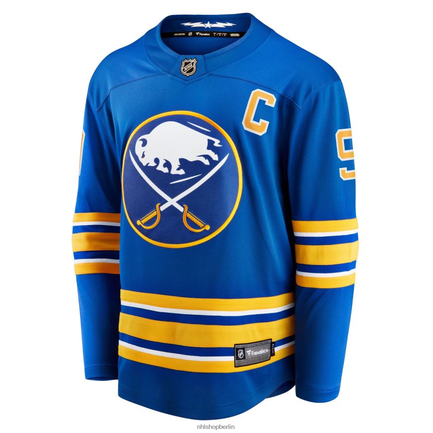 Männer NHL Buffalo Sabres Jack Eichel Fanatics gebrandetes Royal Home Premier Breakaway-Spielertrikot Kleidung BF680T1140