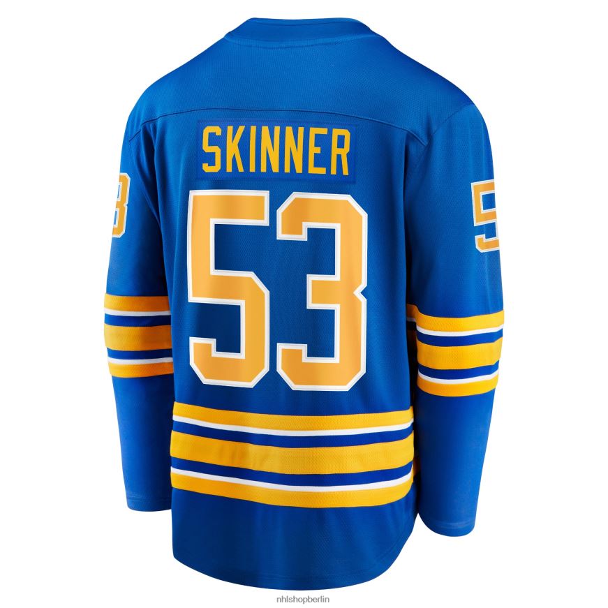 Männer NHL Buffalo Sabres Jeff Skinner Fanatics Branded Royal Home Premier Breakaway-Spielertrikot Kleidung BF680T288