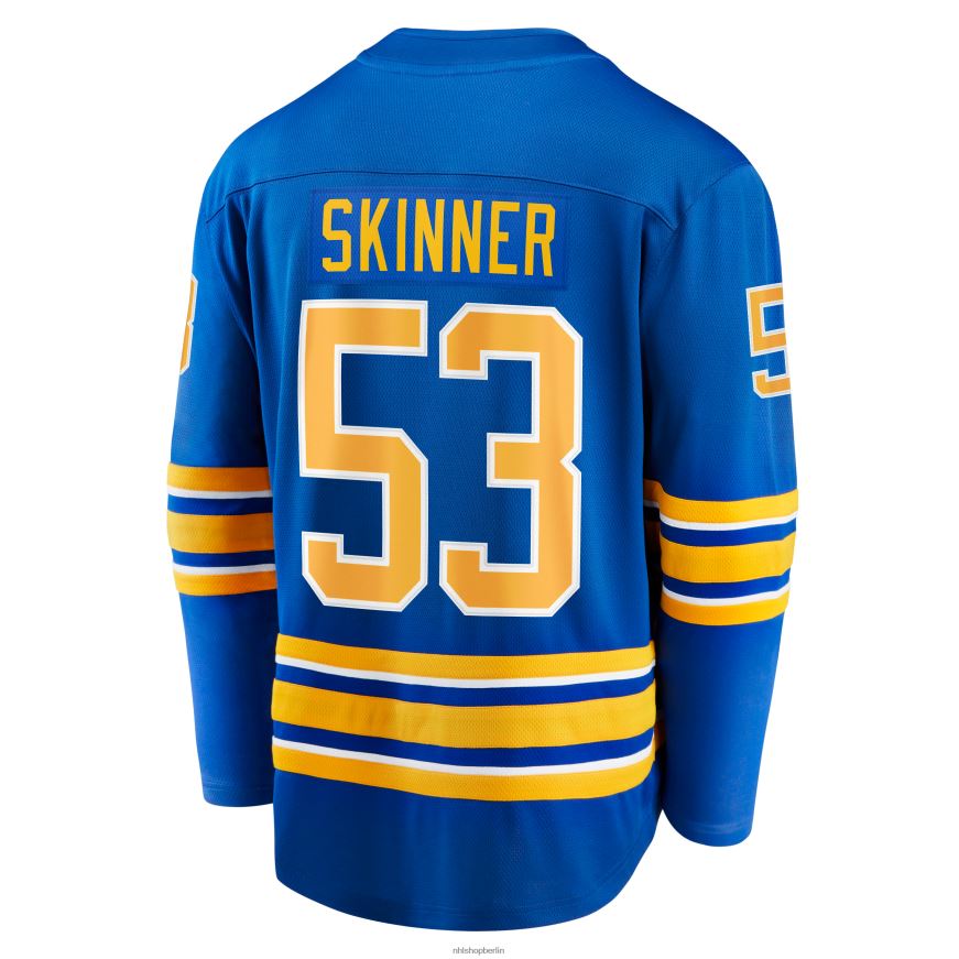 Männer NHL Buffalo Sabres Jeff Skinner Fanatics Royal Home Breakaway-Trikot mit Branding Kleidung BF680T1468