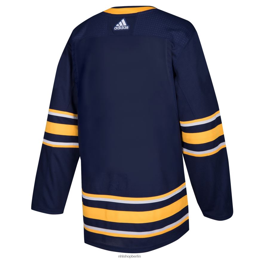 Männer NHL Buffalo Sabres adidas Navy Home Authentic Blank Trikot Kleidung BF680T1624