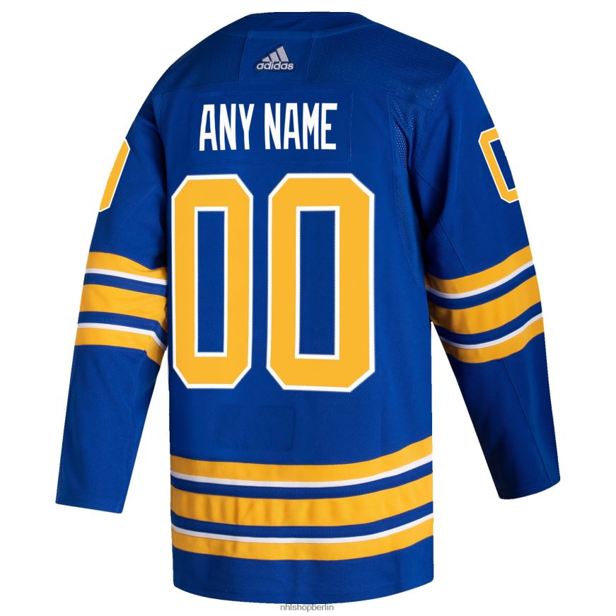 Männer NHL Buffalo Sabres adidas Royal 2020/21 Heimtrikot authentisch individuell gestaltet Kleidung BF680T130