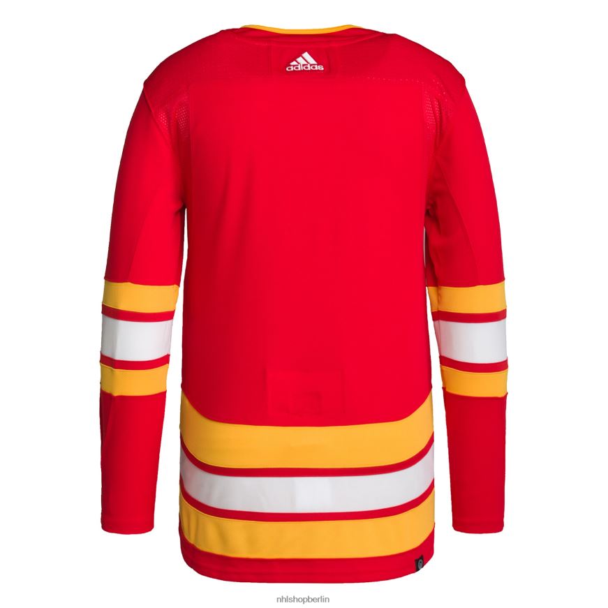 Männer NHL Calgary Flames adidas rotes 2020/21 Home Primegreen authentisches Pro-Trikot Kleidung BF680T2413