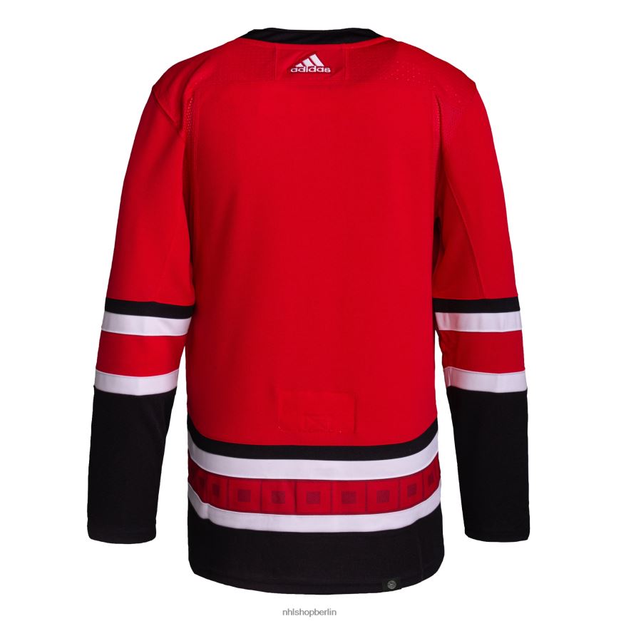 Männer NHL Carolina Hurricanes adidas Red Home Primegreen authentisches Pro-Trikot Kleidung BF680T1414