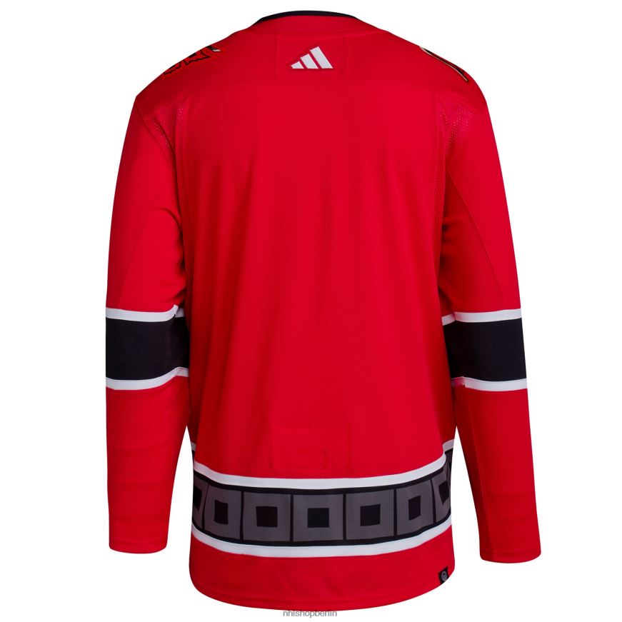 Männer NHL Carolina Hurricanes adidas Red Reverse Retro 20 authentisches leeres Trikot Kleidung BF680T709