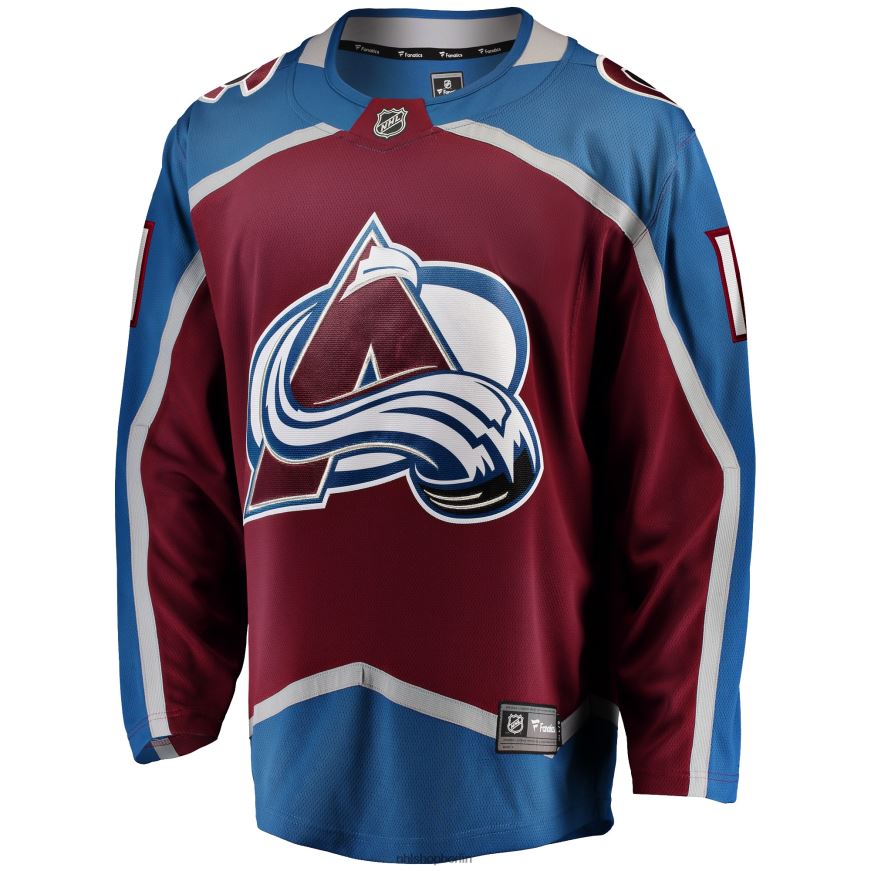 Männer NHL Colorado Avalanche Andrew Cogliano Fanatics Branded Burgundy Breakaway-Heimtrikot Kleidung BF680T1329