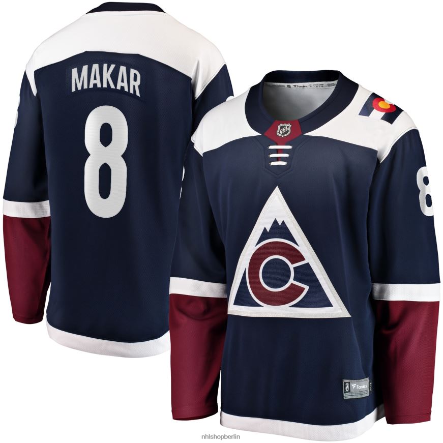 Männer NHL Colorado Avalanche Cale Makar Fanatics Branded Navy Alternative 2018/19 Premier Breakaway Player Jersey Kleidung BF680T10